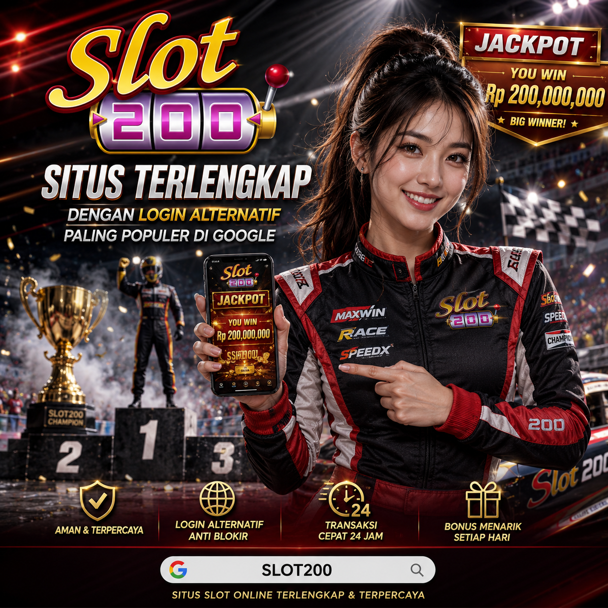SLOT200 Situs Terlengkap dengan Login Alternatif Paling Populer di Google